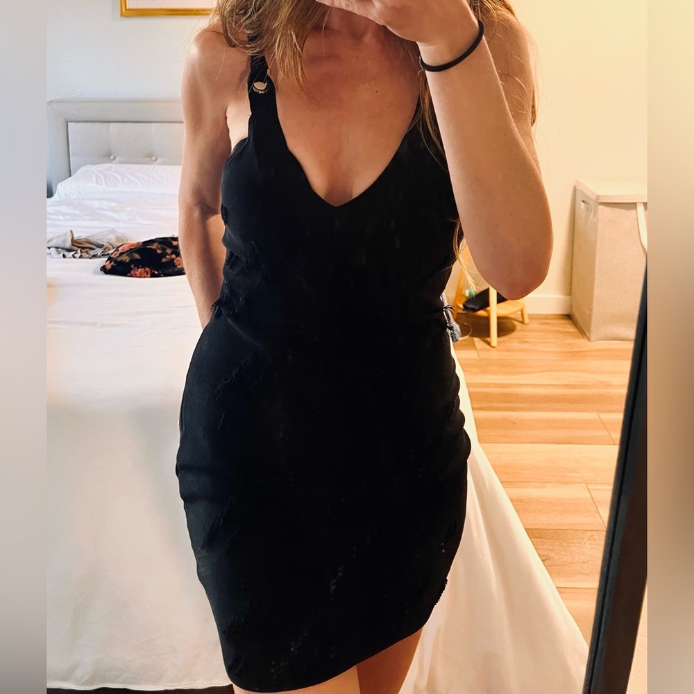 Guess Black Mini Dress